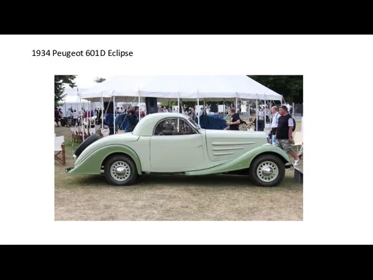 1934 Peugeot 601D Eclipse