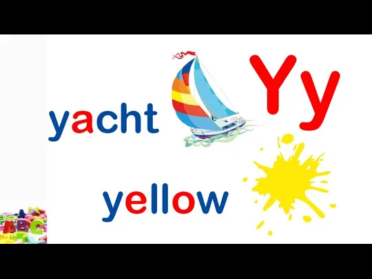 Yy yacht yellow