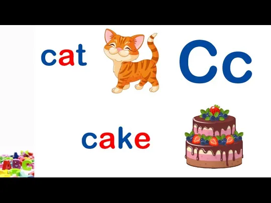 Cc cat cake