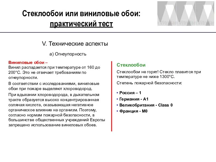 Стеклообои или виниловые обои: практический тест V. Технические аспекты Виниловые обои –