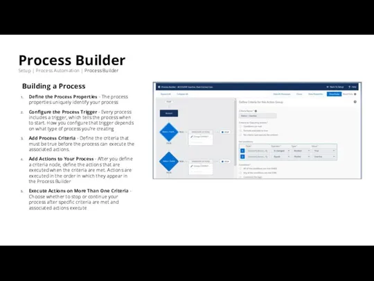 Process Builder Setup | Process Automation | Process Builder Building a Process