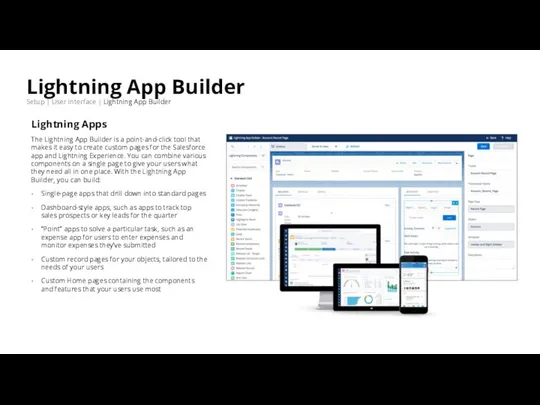 Lightning App Builder Setup | User Interface | Lightning App Builder Lightning