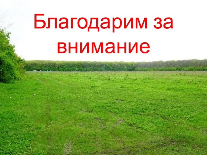 Благодарим за внимание