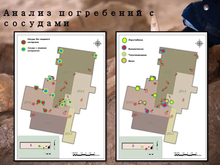 Анализ погребений с сосудами