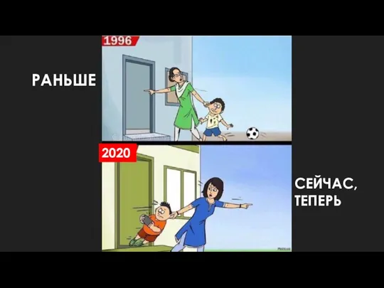 РАНЬШЕ СЕЙЧАС, ТЕПЕРЬ 2020