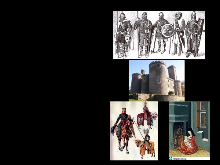 Своеобразную культуру выработали к ХII-ХIV вв. европейские рыцари, следовавшие правилам чести, общим