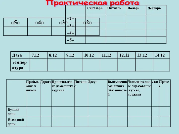 Практическая работа