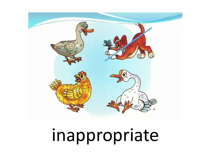 inappropriate