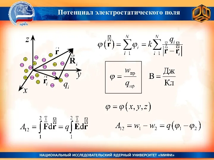 Потенциал электростатического поля