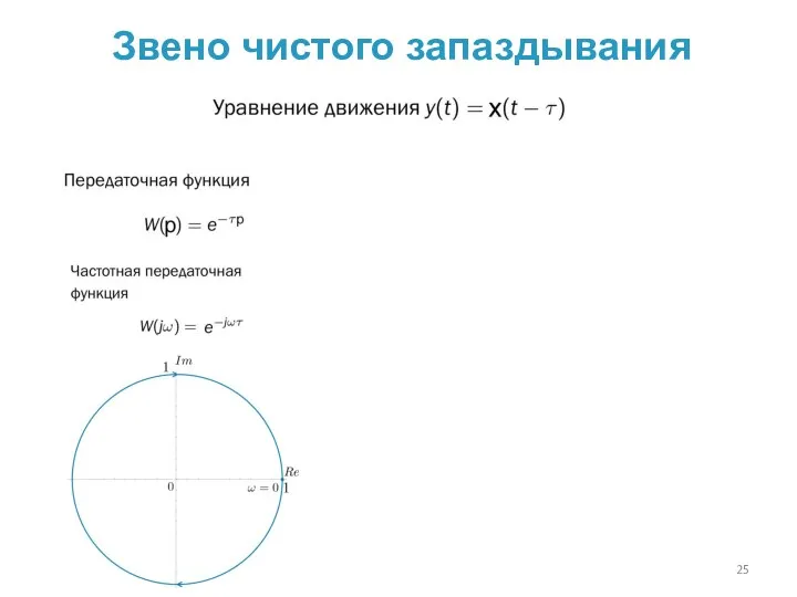 Звено чистого запаздывания