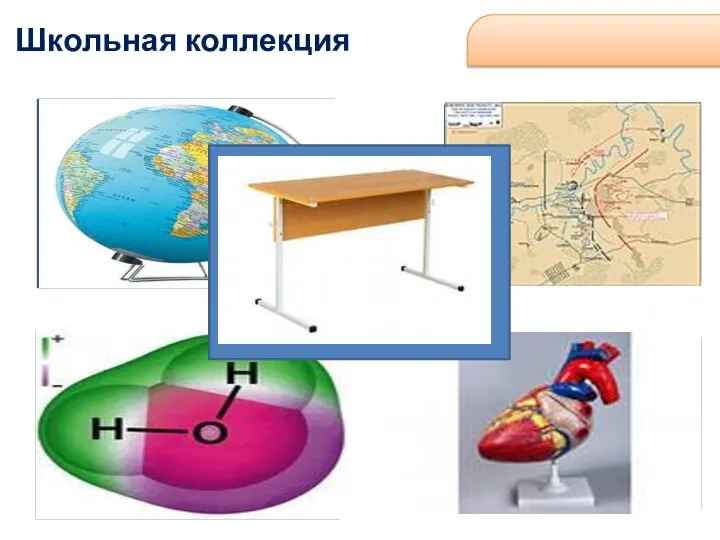 Школьная коллекция Глобус Карта Сердце Молекула