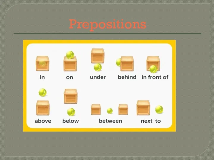 Prepositions