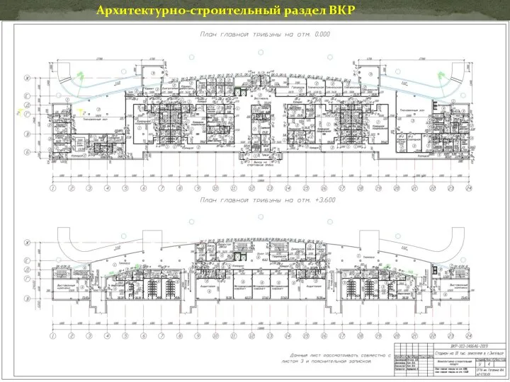 Архитектурно-строительный раздел ВКР