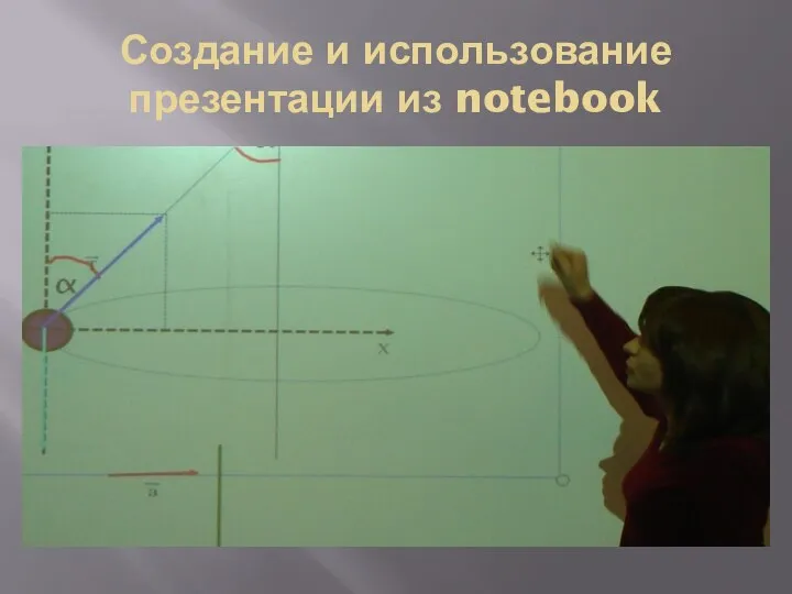 Создание и использование презентации из notebook