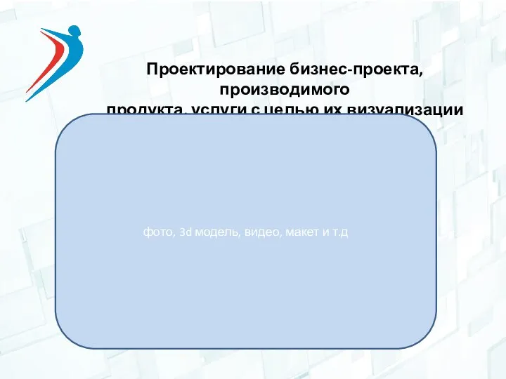 Проектирование бизнес-проекта, производимого продукта, услуги с целью их визуализации фото, 3d модель, видео, макет и т.д