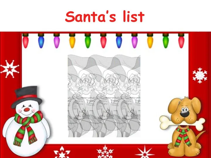 Santa’s list