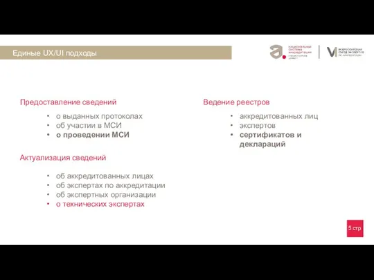 5 стр Единые UX/UI подходы о выданных протоколах об участии в МСИ