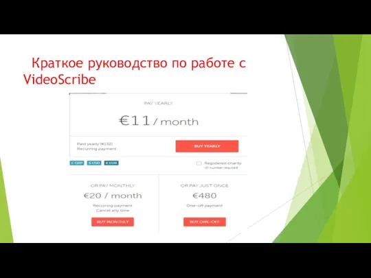 Краткое руководство по работе с VideoScribe