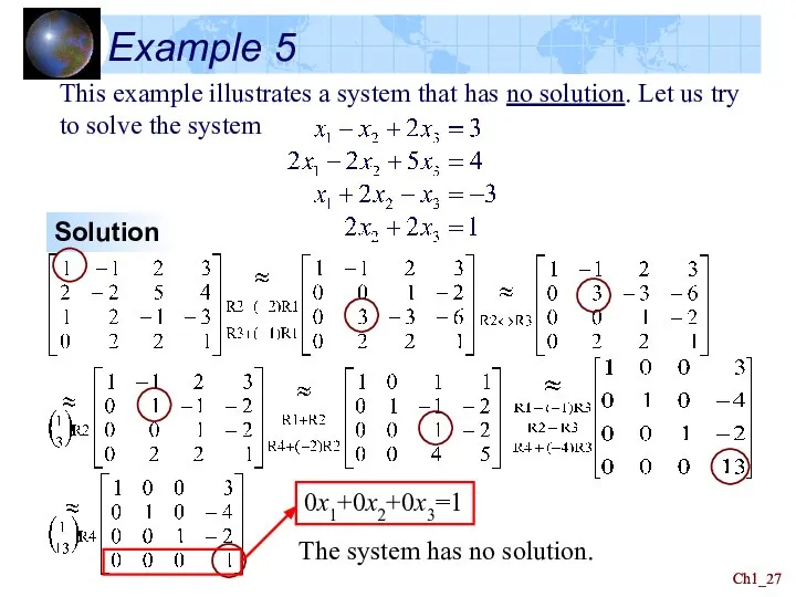 Ch1_ Ch1_ Example 5 This example illustrates a system that has no