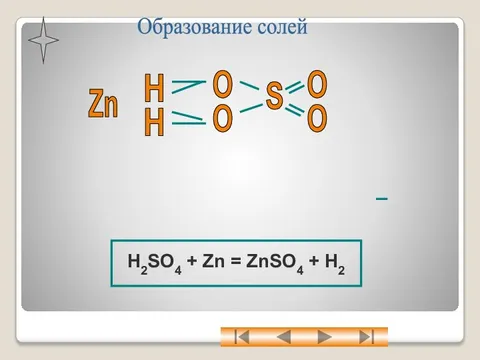 H2o образуется