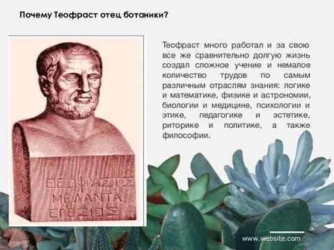 теофраст (372-287 гг. сообщение теофраст отец ботаники. теофраст (372-287 гг. э. э.
