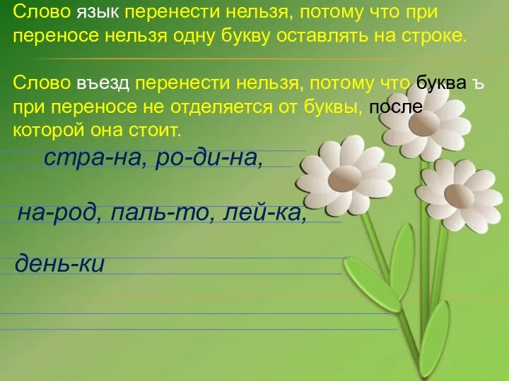 Невозможно как перенести. Перенос слов с буквой й 1 класс презентация.