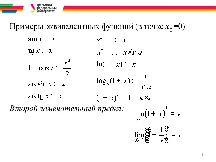 Эквивалентные функции