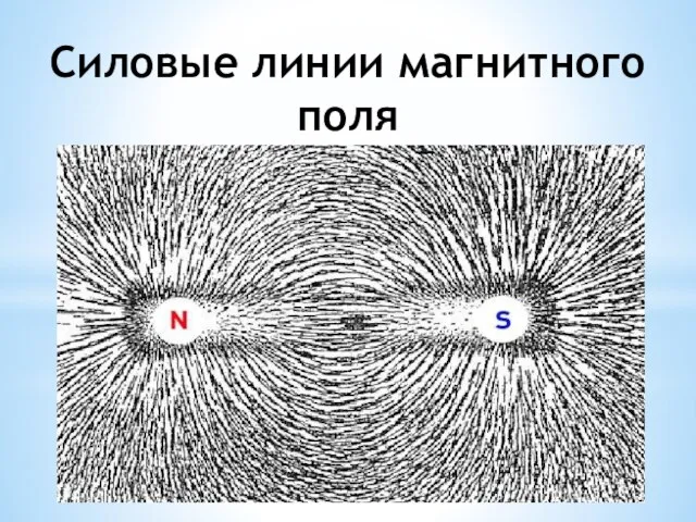 Силовые линии магнитного поля всегда. Магнитное поле создается.