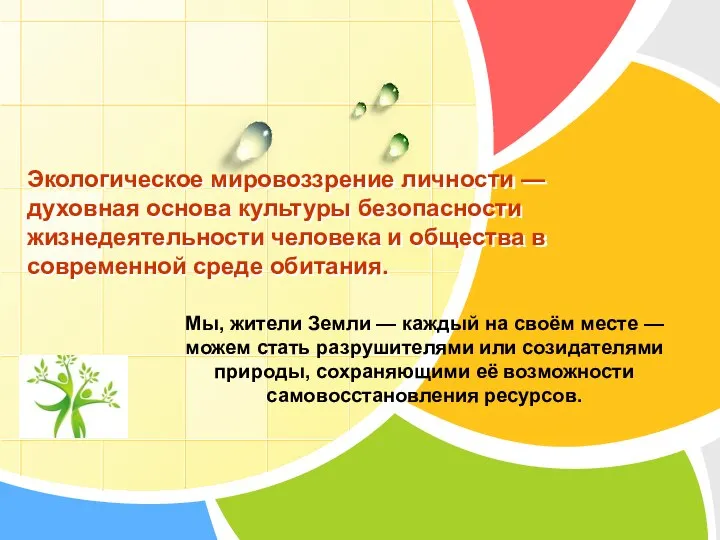 Экологическая личность это. Экологическое мировоззрение. Безопасность жизнедеятельности человека в среде обитания. Экологическая составляющая в жизнедеятельности личности